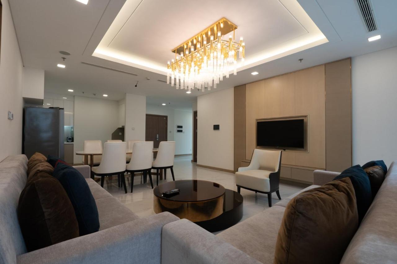 Landmark 81 Vinhomes Central Park Luxury Apartment โฮจิมินห์ซิตี้ ภายนอก รูปภาพ